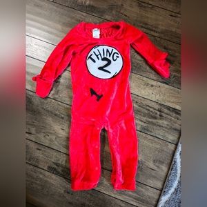 Dr. Seuss Thing 1 & Thing 2 baby costume